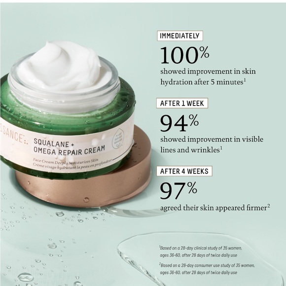 NEW MINI SIZE BIOSSANCE OMEGA 3 REPAIR CREAM 15ml - Picture 3 of 9